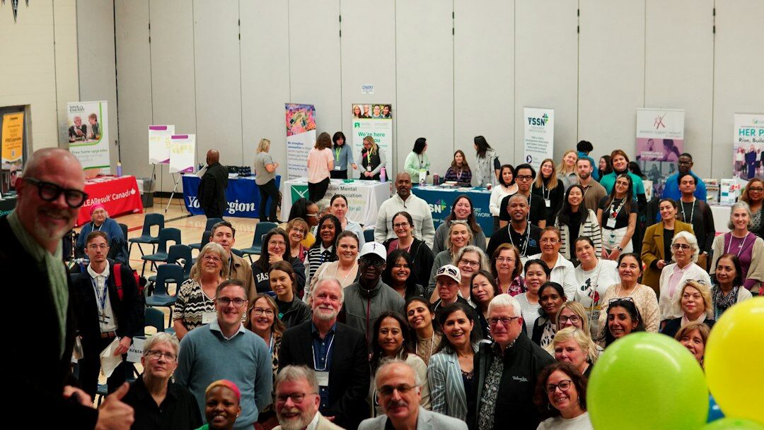 seniors at community event